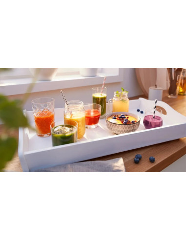 Blender Bosch Mmb6141W Vitapower Seria 4 Blat Stołu 1200 W Materiał Słoika Tritan Pojemność Słoika 1,5 L Biały