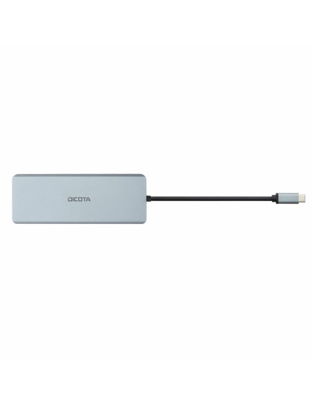 Dicota D32065 Huby I Koncentratory Usb 3.2 Gen 1 (3.1 Gen 1) Type-C Srebrny