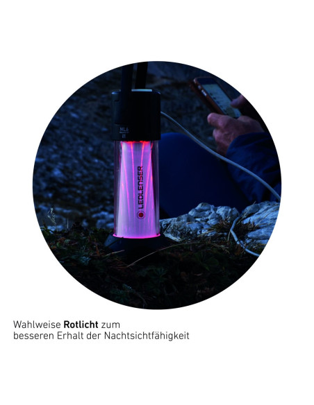 Ledlenser Ml6 Latarnia Kampingowa Zasilana Baterią