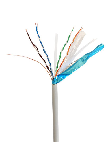 Gembird Fpc-6004-Sol Kabel Sieciowy Szary 305 M Cat6 F/Utp (Ftp)
