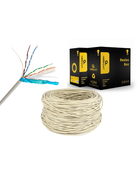 Gembird Fpc-6004-Sol Kabel Sieciowy Szary 305 M Cat6 F/Utp (Ftp)
