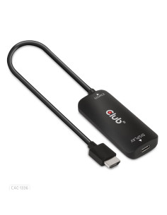 Club3D Cac-1336 Adapter Kablowy 1 M Hdmi + Usb Usb Type-C Czarny