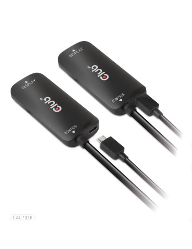 Club3D Cac-1336 Adapter Kablowy 1 M Hdmi + Usb Usb Type-C Czarny