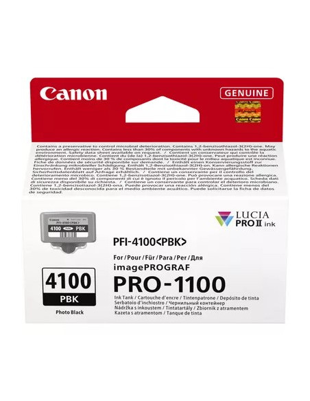 Canon Lucia Pro Ii Nabój Z Tuszem 1 Szt. Oryginalny Standardowa Wydajność Czarny Fotograficzny