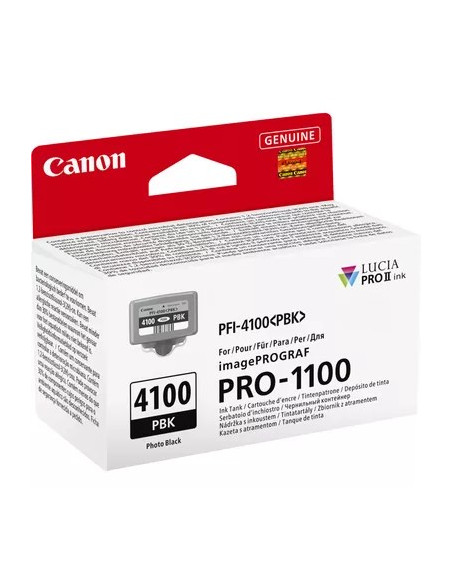 Canon Lucia Pro Ii Nabój Z Tuszem 1 Szt. Oryginalny Standardowa Wydajność Czarny Fotograficzny