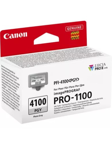 Canon Lucia Pro Ii Nabój Z Tuszem 1 Szt. Oryginalny Standardowa Wydajność Szary Fotograficzny