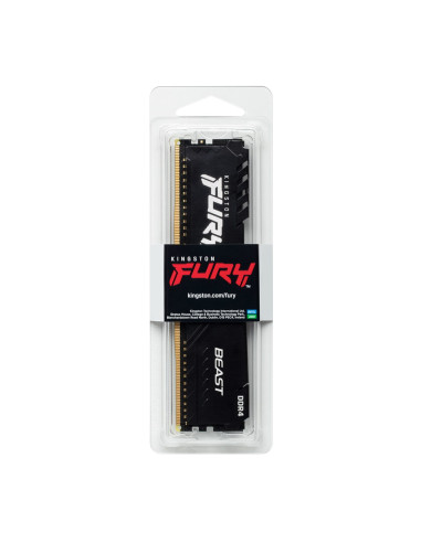 Kingston 16Gb 3200Mhz Ddr4 Cl16 Dimm Fury Beast Black Kf432C16Bb1/16