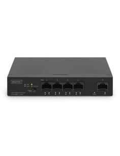 Digitus Przełącznik Gigabit Ethernet Poe, 4 Porty Poe + 1 Port Uplink, Dostępna Moc Zasilania Poe: 60 W 2