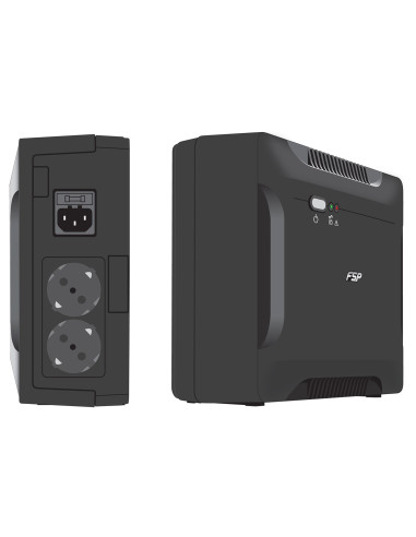 Fsp Nano 800 Zasilacz Ups Czuwanie (Offline) 0,8 Kva 480 W 2 X Gniazdo Sieciowe