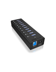 Icy Box Ib-Ac6110 Usb 3.2 Gen 1 (3.1 Gen 1) Type-B 5000 Mbit/S Czarny