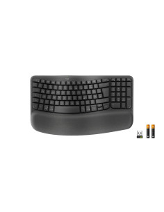 Logitech 920-012327 Klawiatura Biuro Rf Wireless + Bluetooth Qwertz Niemiecki Grafitowy