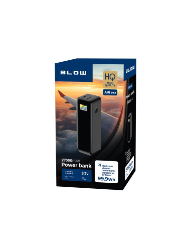 Blow Power Bank 27000Mah Pd 140W Air99.9 Czarny