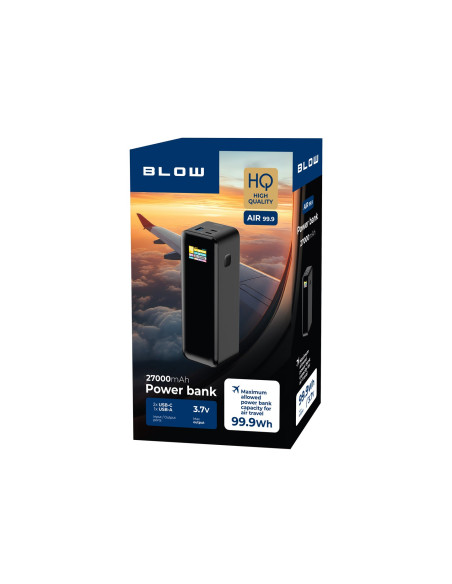 Blow Power Bank 27000Mah Pd 140W Air99.9 Czarny