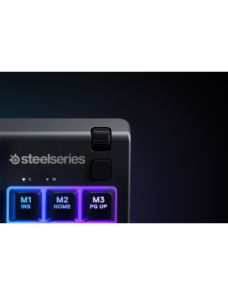 Klawiatura Gamingowa Steelseries Apex 3 Tenkeyless Klawiatura Do Gier Światło Led Rgb Amerykańskie Przewodowe Przełączniki Whisp