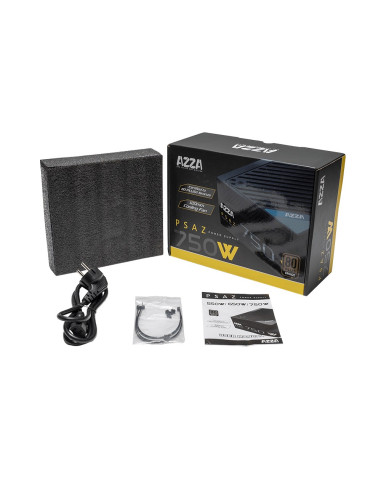 Azza Psaz-750W Moduł Zasilaczy 20+4 Pin Atx Atx Czarny