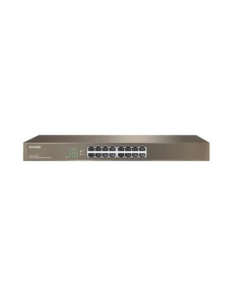 Tenda Teg1016G Łącza Sieciowe Nie Zarządzany Gigabit Ethernet (10/100/1000) 1U Niebieski