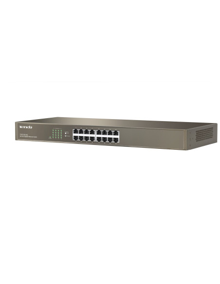 Tenda Teg1016G Łącza Sieciowe Nie Zarządzany Gigabit Ethernet (10/100/1000) 1U Niebieski
