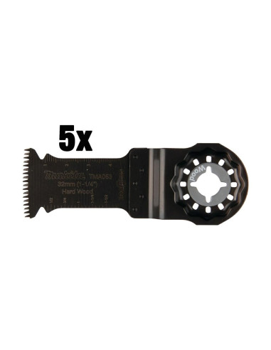 Makita B-64870-5 Wyrzynarka, Piła Wyrzynarkowa Oraz Ostrze Do Piły Tarczowej Bimetaliczny 5 Szt.
