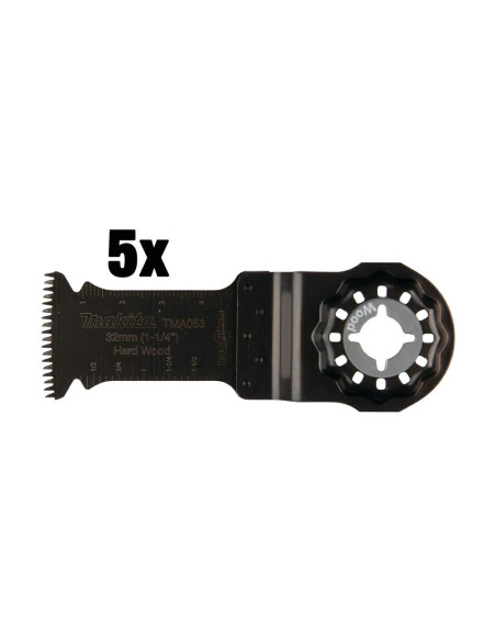 Makita B-64870-5 Wyrzynarka, Piła Wyrzynarkowa Oraz Ostrze Do Piły Tarczowej Bimetaliczny 5 Szt.