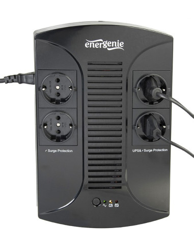 Energenie Eg-Ups-001 Zasilacz Ups Technologia Line-Interactive 0,65 Kva 390 W 4 X Gniazdo Sieciowe
