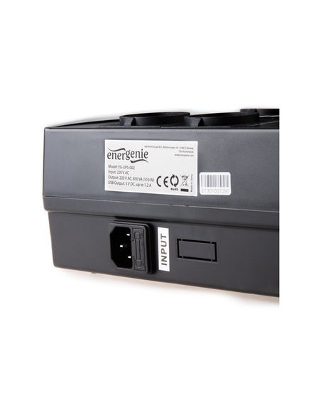 Energenie Eg-Ups-001 Zasilacz Ups Technologia Line-Interactive 0,65 Kva 390 W 4 X Gniazdo Sieciowe