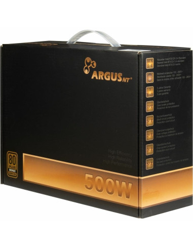 Zasilacz Inter-Tech Argusnt Bps-500 - 500 W - 100 - 240 V - 47 - 63 Hz - 7/3,5 A - 100 W - 420 W