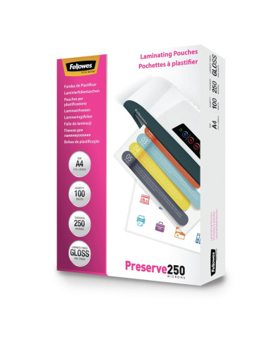 Laminator Pouch Glossy/A4 250 100Pcs 5401802 Fellowes