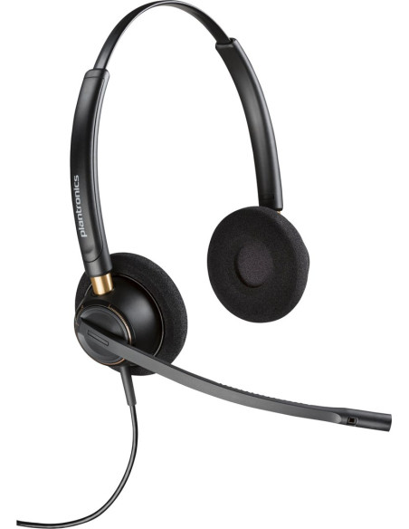 Poly Obuuszny Zestaw Słuchawkowy Encorepro 520 + Quick Disconnect