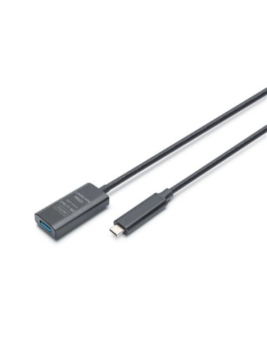 Digitus Aktywny Przedłużacz Usb 3.2 Gen2 10G, Usb-C - Usb-A, 5M