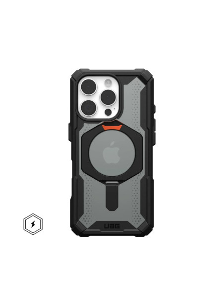 Obudowa Ochronna Uag Plasma Xte Magsafe Z Podstawką Do Iphone 16 Pro Kompatybilna Z Magsafe (Black/Orange)