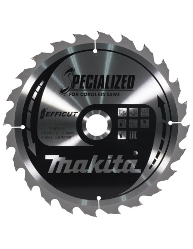 Makita Piła Tarczowa 260X30X24Z Efficut