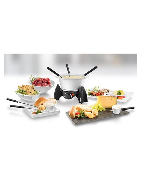 Elektryczne Fondue Unold 0,8L 6 Osób Stal Nierdzewna