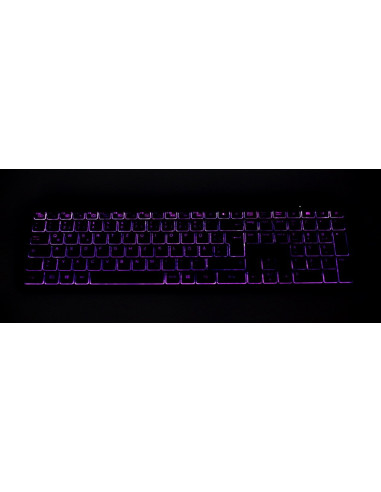 Gembird Kbs-Eclipse-M500 Klawiatura Dołączona Myszka Rf Wireless Qwerty Us English Czarny