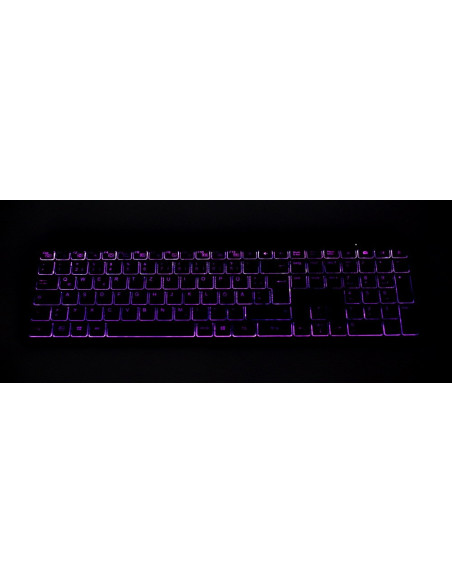 Gembird Kbs-Eclipse-M500 Klawiatura Dołączona Myszka Rf Wireless Qwerty Us English Czarny