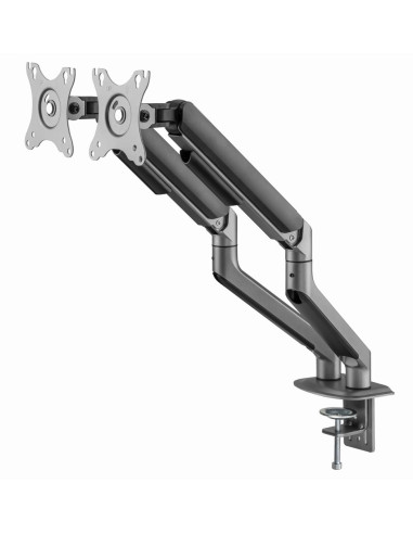 Gembird Ma-Da2-05 Uchwyt / Stojak Do Monitorów 81,3 Cm (32") Szary Biurko