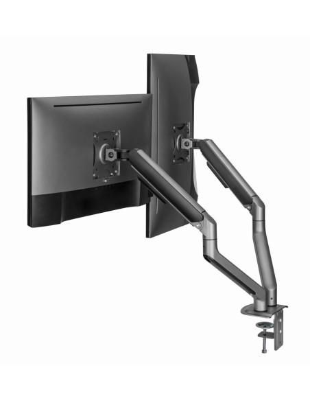 Gembird Ma-Da2-05 Uchwyt / Stojak Do Monitorów 81,3 Cm (32") Szary Biurko