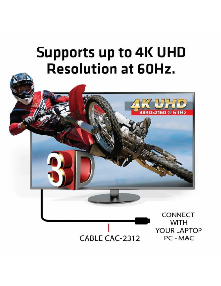 Club3D Hdmi 2.0 4K60Hz Uhd Cable 5M/16.4Ft