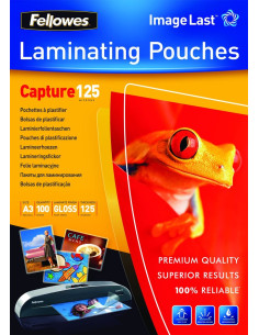 Laminator Pouch Imagelast A3 125 100Pcs 5307506 Fellowes