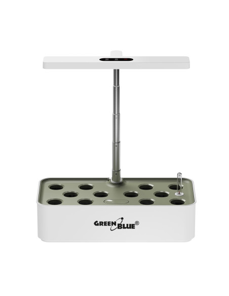 Greenblue Inteligentny System Wewnętrznej Uprawy Roślin, Doniczka Smart, Pojemność 4L, Na 12 Roślin, Diody Led Full Spectrum