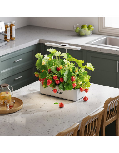Greenblue Inteligentny System Wewnętrznej Uprawy Roślin, Doniczka Smart, Pojemność 4L, Na 12 Roślin, Diody Led Full Spectrum