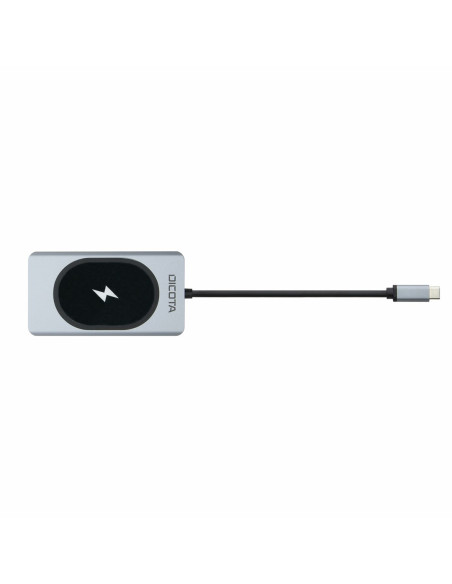 Dicota D32059 Huby I Koncentratory Usb Type-C Czarny, Srebrny