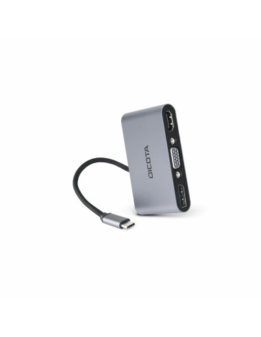 Dicota D32064 Stacja Dokująca Tablet/Smartfon/Laptop Srebrny