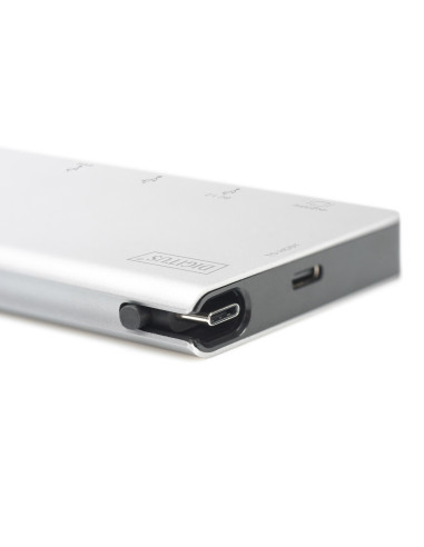 Digitus Wieloportowa Podróżna Stacja Dokująca Usb Type-C™, 6 Portów