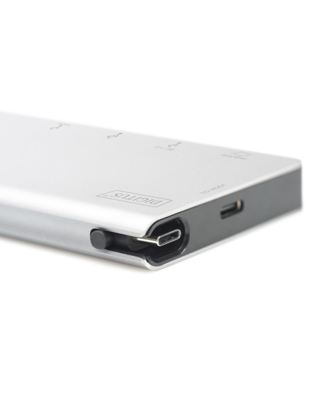 Digitus Wieloportowa Podróżna Stacja Dokująca Usb Type-C™, 6 Portów