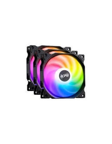 Xpg Vento 120 Argb Pwm Obudowa Komputera Wentylator 12 Cm Czarny 3 Szt.