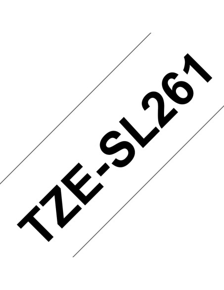 Brother Tze-Sl261 Taśmy Do Etykietowania Czarny Na Białym