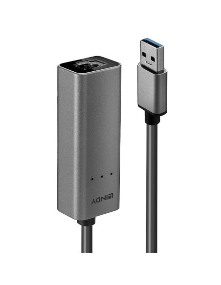 Lindy 43313 Zmieniacz Płci / Kabli Usb-A Rj-45 Srebrny