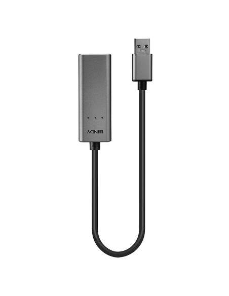 Lindy 43313 Zmieniacz Płci / Kabli Usb-A Rj-45 Srebrny