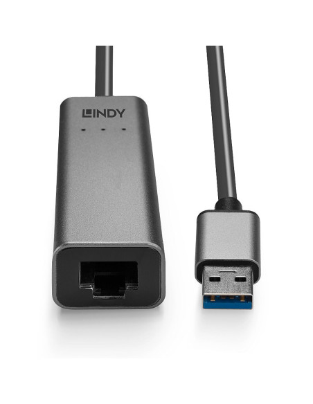Lindy 43313 Zmieniacz Płci / Kabli Usb-A Rj-45 Srebrny