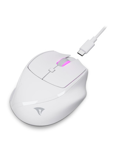 Mysz Optyczna Officepal M25W White/Wireless Optical Mouse 4.000 Dpi
